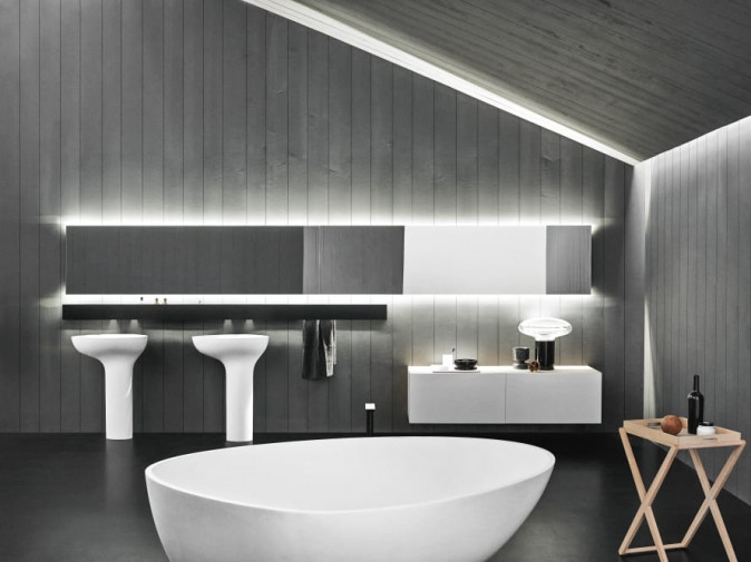 Раковина Drop White