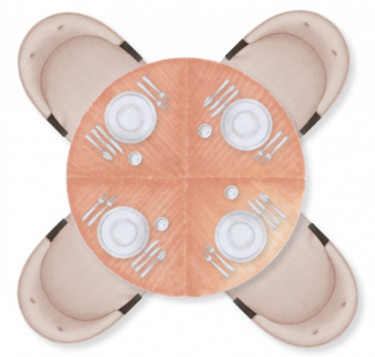 Стол обеденный Buvette