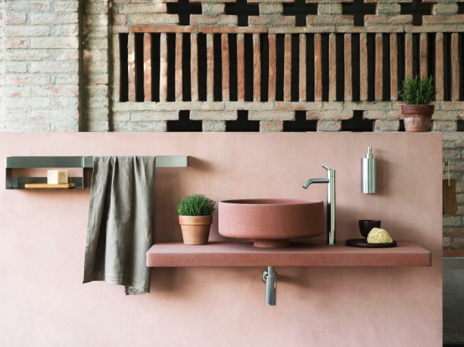 Раковина Bjhon 1 Pink