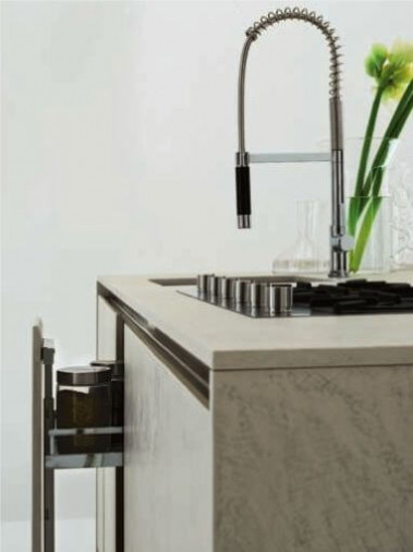 Кухня Slim Sliced Dark Oak &amp; Ecomalta