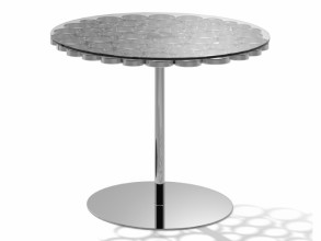 Столик журнальный Bubble Silver