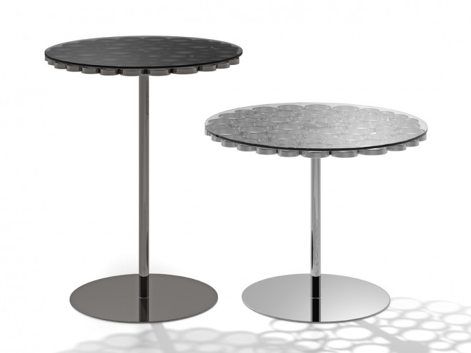 Столик журнальный Bubble Silver