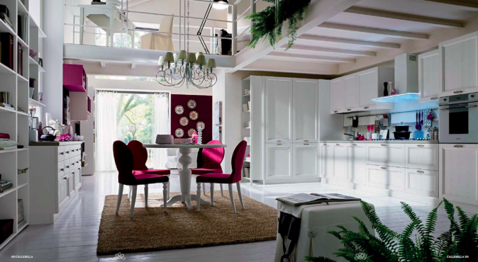 Стол обеденный Neve E Ciclamino