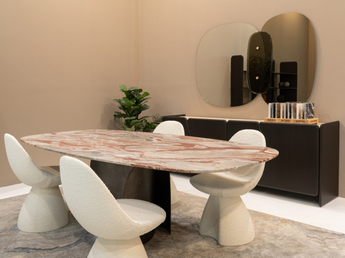 Стол обеденный Bloom Marmo