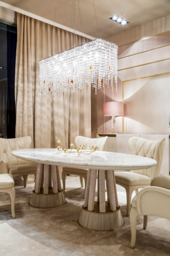 Стол обеденный Prestige White