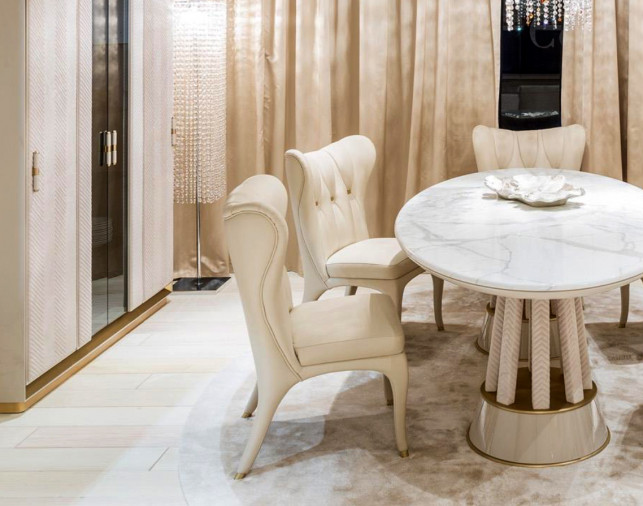 Стол обеденный Prestige White