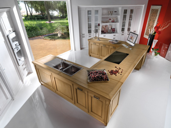 Кухня Le Blanche Brown