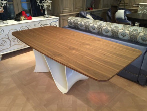 Стол обеденный Wave 8014 Bianco