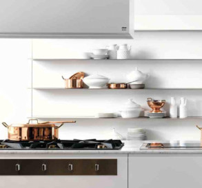 Кухня El_01 White Plus Steel