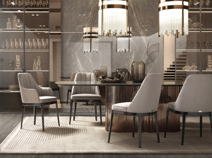 Стол обеденный Windsor Round/Lounge