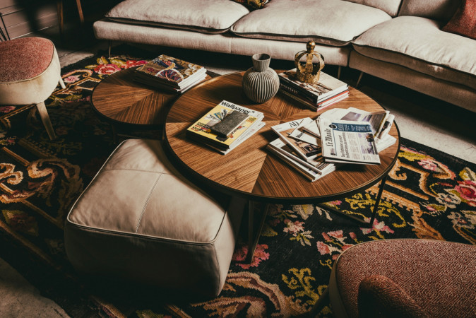 Пуфик Rondo Blue