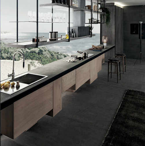 Кухня Line Grey Vintage