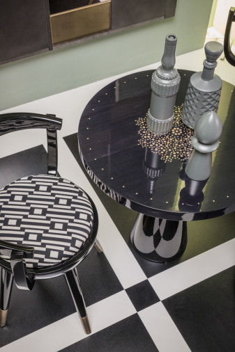 Столик журнальный Golden Fleur 6914