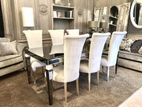 Стол обеденный Mm.9168t/200/Al