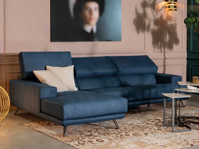 Диван Sebastian Blue