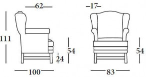 Кресло Zafferano