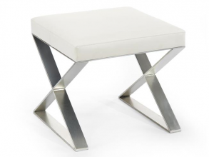 Пуфик Leather And Steel 1421