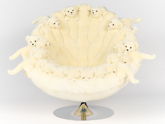 Кресло White Cubs Sur Boule