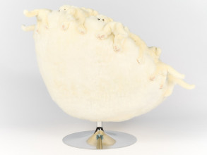 Кресло White Cubs Sur Boule