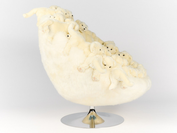 Кресло White Cubs Sur Boule