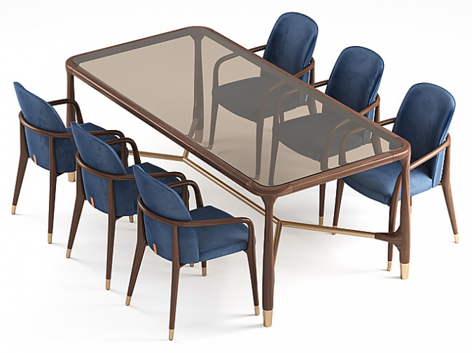 Стол обеденный Elisee Rect