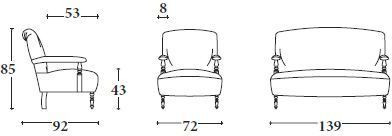 Кресло Camomilla