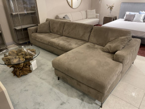 Диван Lisbona Corner Braun