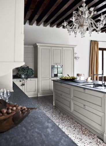 Кухня Etoile Laccato Grigio Perla