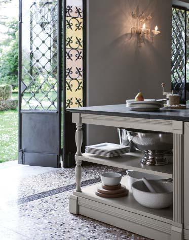 Кухня Etoile Laccato Grigio Perla