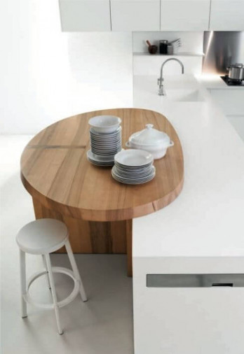 Кухня Slim Total White