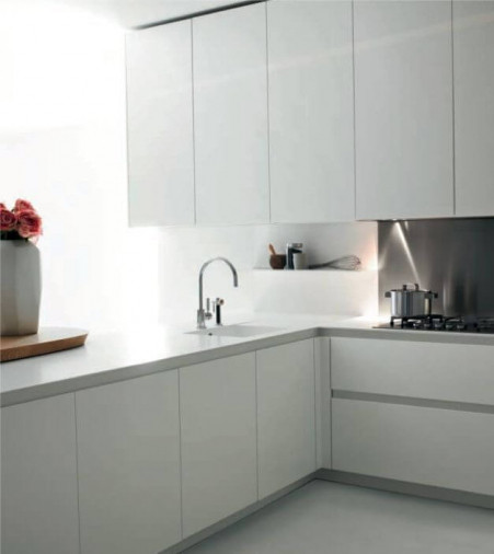 Кухня Slim Total White