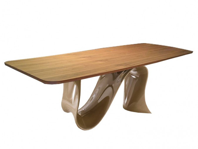 Стол обеденный Wave 8014 Champagne