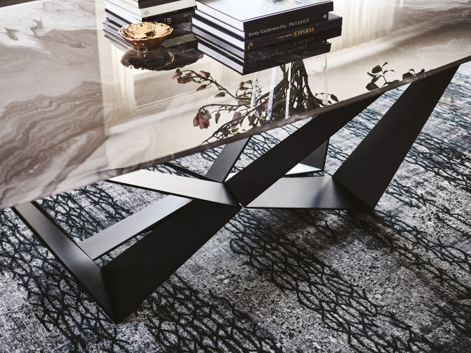 Стол обеденный Skorpio Crystalart