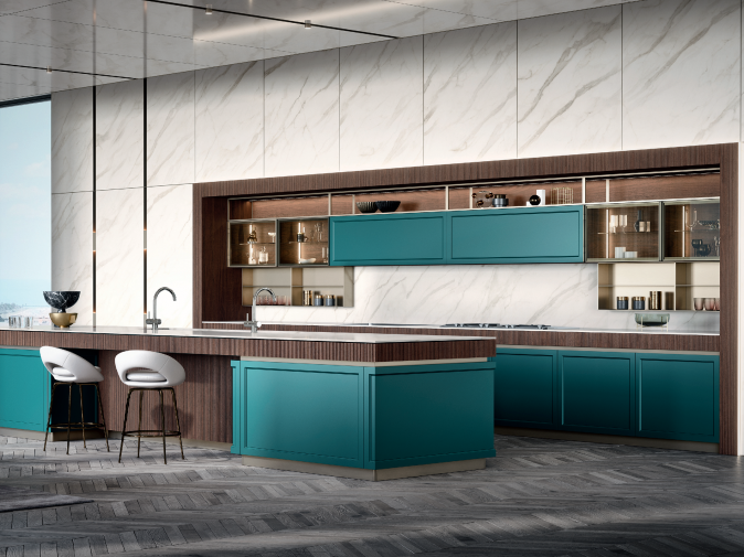 Кухня Celine Blue