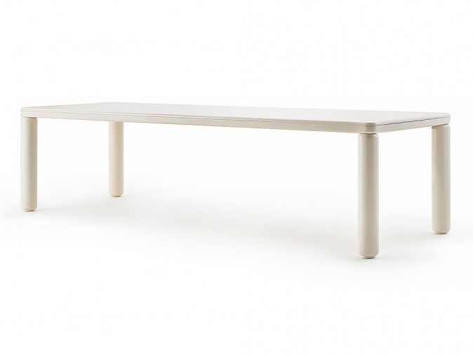 Стол обеденный Roma White