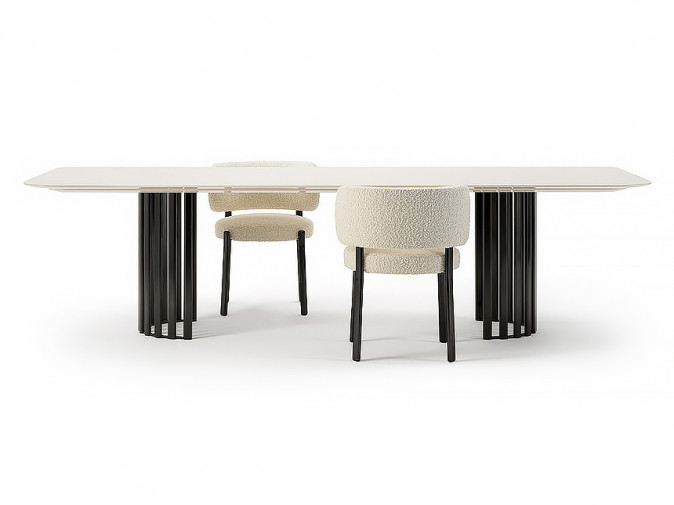 Стол обеденный Roma Metal