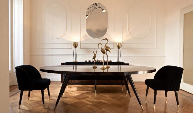 Стол обеденный Andrea Black