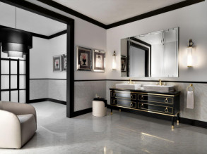 Тумба под раковину Lutetia Black