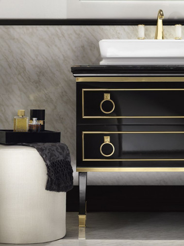 Тумба под раковину Lutetia Black