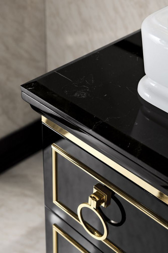 Тумба под раковину Lutetia Black