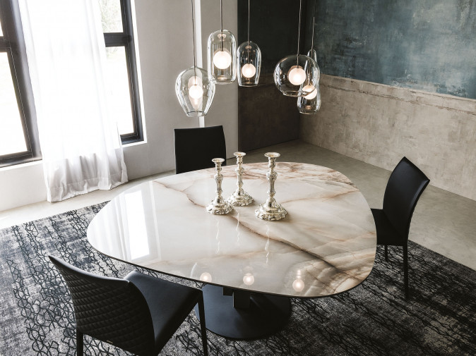 Стол обеденный Skyline Keramik Round