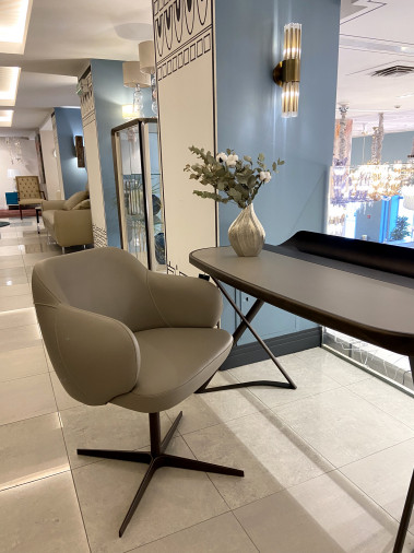 Стул Bombe X Leather Beige