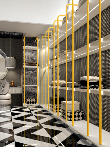 Гардеробная W003