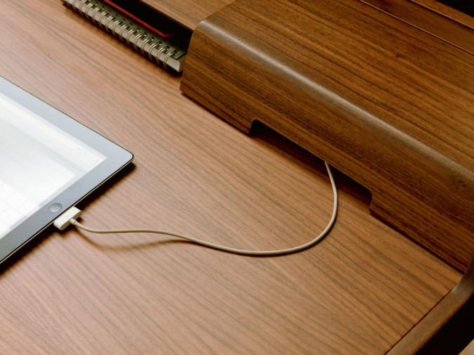 Стол письменный Saffo Cuoio