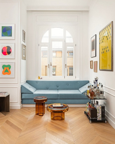 Столик журнальный Soda Amber 30