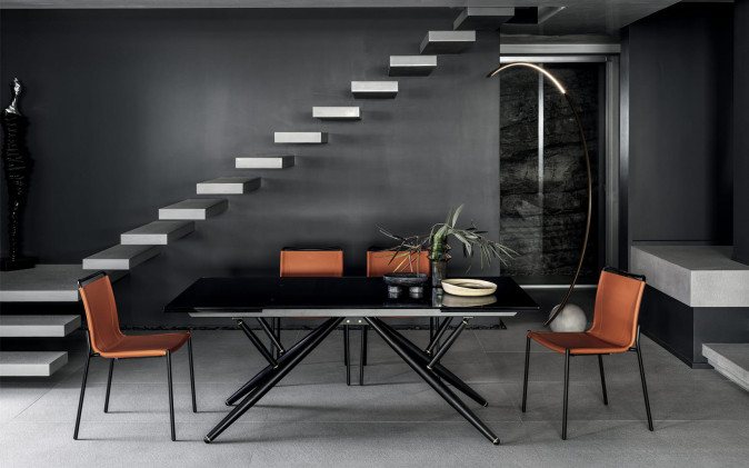 Стол обеденный Bridge Black