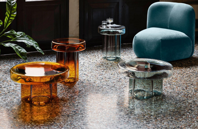 Столик журнальный Soda Petrol 45