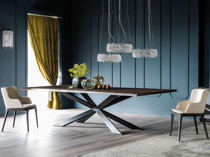 Стол обеденный Spyder Wood