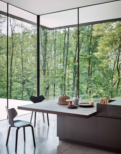 Кухня Maxima 2.2 Laccato Titani Termocotto