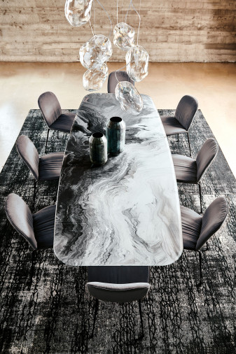 Стол обеденный Stratos Crystalart